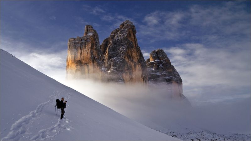 Tre Cime, Dolomity, Itálie, autor: Tomáš Holub