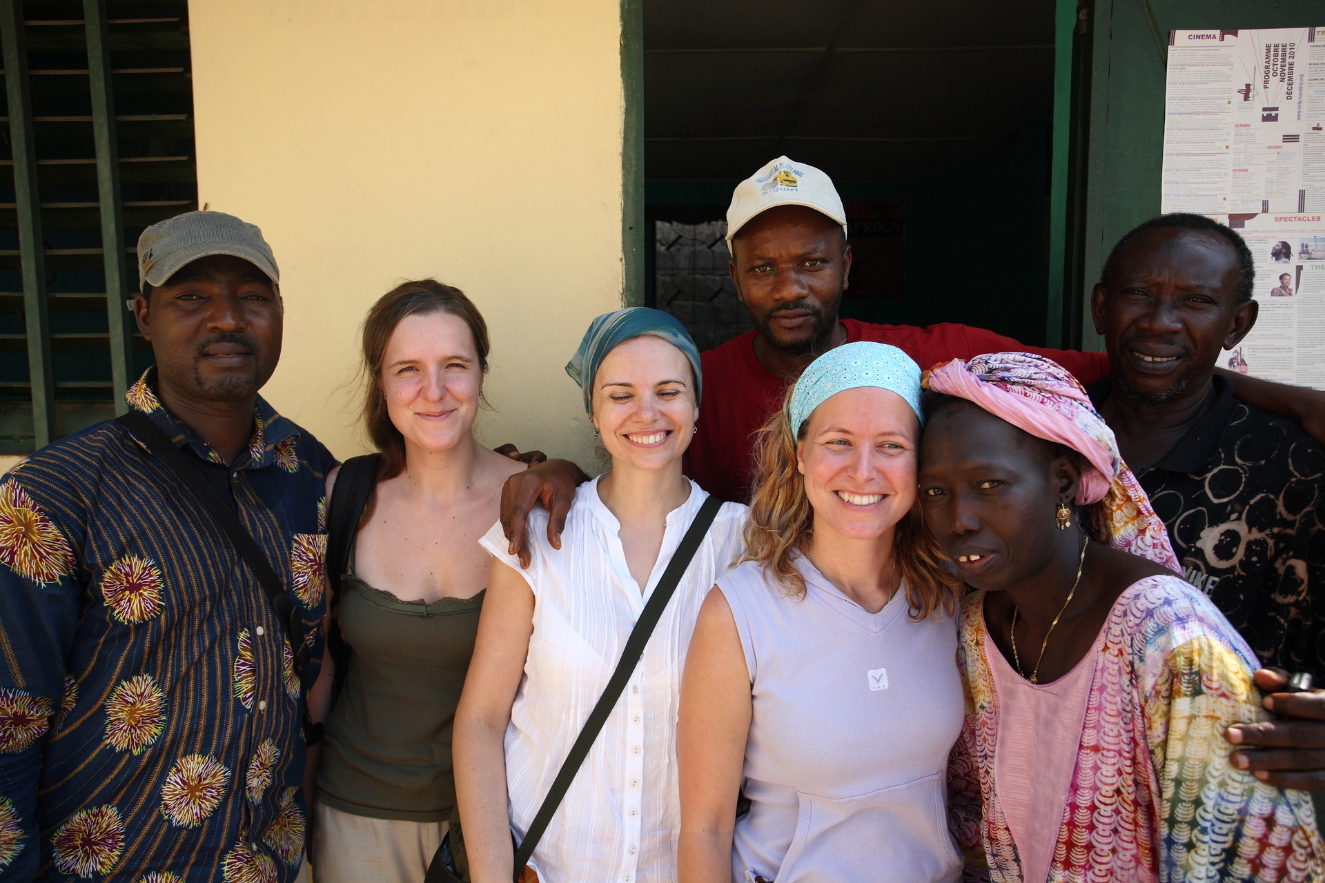 Účastníci help campu, Guinea