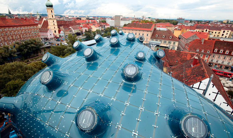 Dům umění, Štýrský Hradec, Rakousko Dům umění, Štýrský Hradec, Rakousko