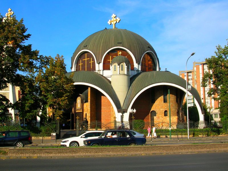 Hlavní kostel, Skopje, Makedonie