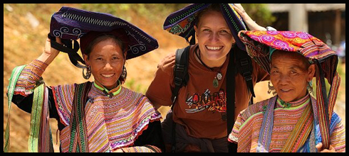 v horách severního Vietnamu v horách severního Vietnamu
