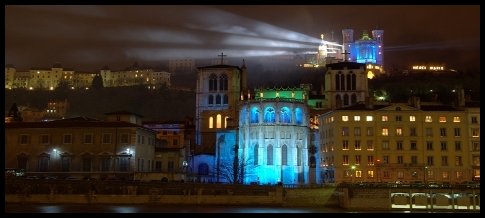 Rozzářený Lyon, Francie Rozzářený Lyon, Francie
