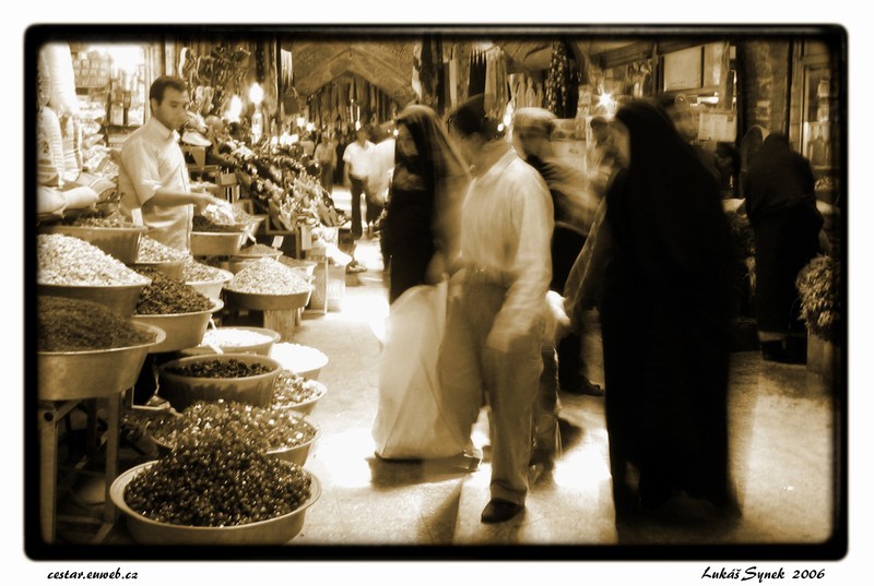 Perský bazar.