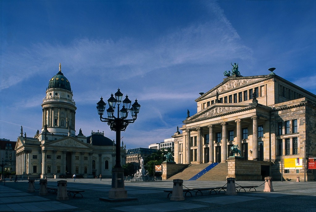 Náměstí Gendarmenmarkt, Berlín, zdroj: www.germany-tourism.de