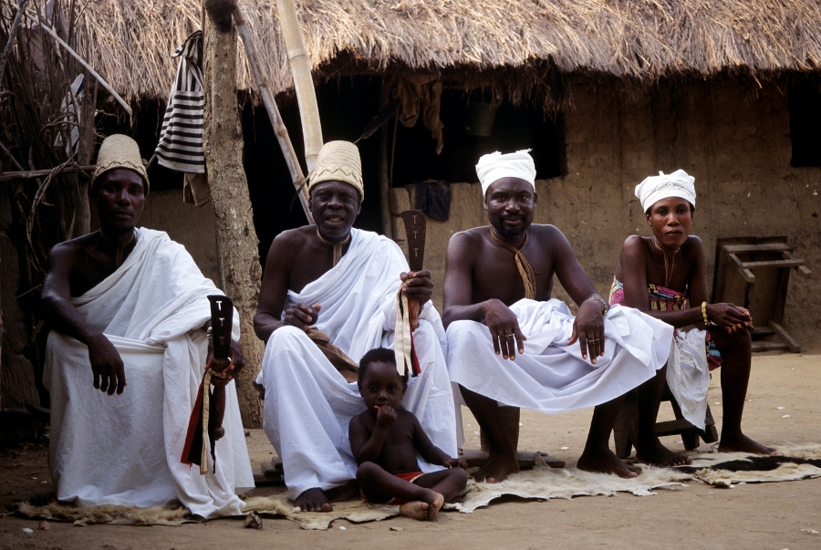 Několik století stará tradice se praktikuje na jihu země, Ghana
