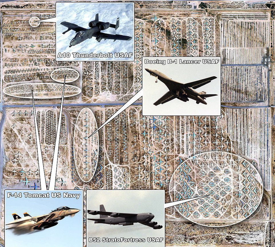 Hřbitov letadel, Mojave Airport v Mohavské poušti