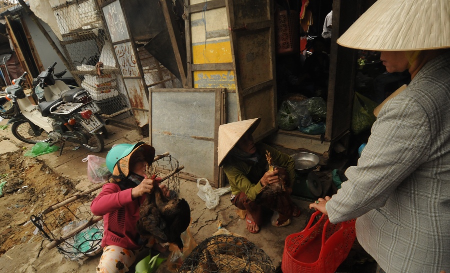 Na trhu, Vietnam