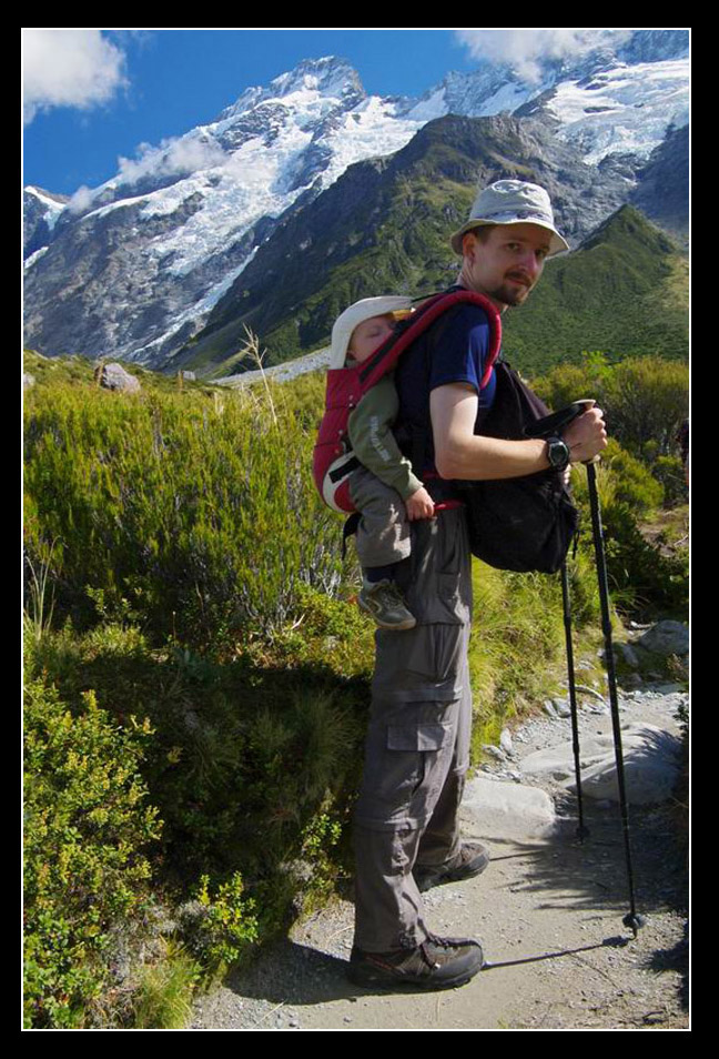 Trekking za sluníčka, Nový Zéland