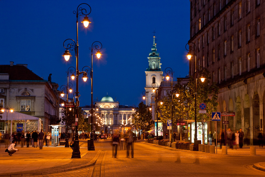 Varšava - krakovské předměstí