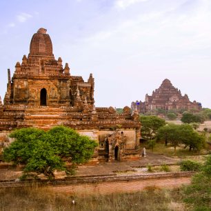 Staré chrámy v Baganu