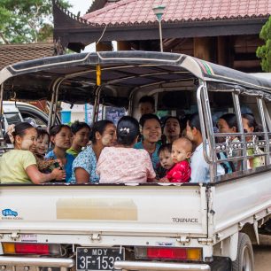 Tímto způsobem se v Myanmaru cestuje