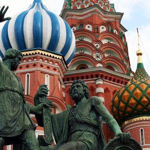 Moskevský Kreml, jako symbol ruské spirituality i státu.