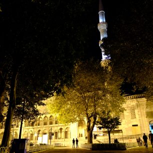 Modrá mešita je jednou z dominant Istanbulu.