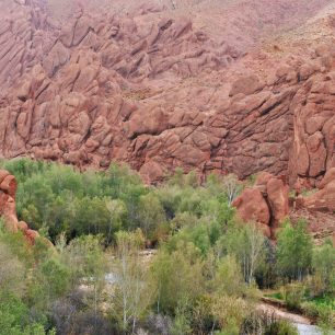 Krajina u soutěsek Dadés