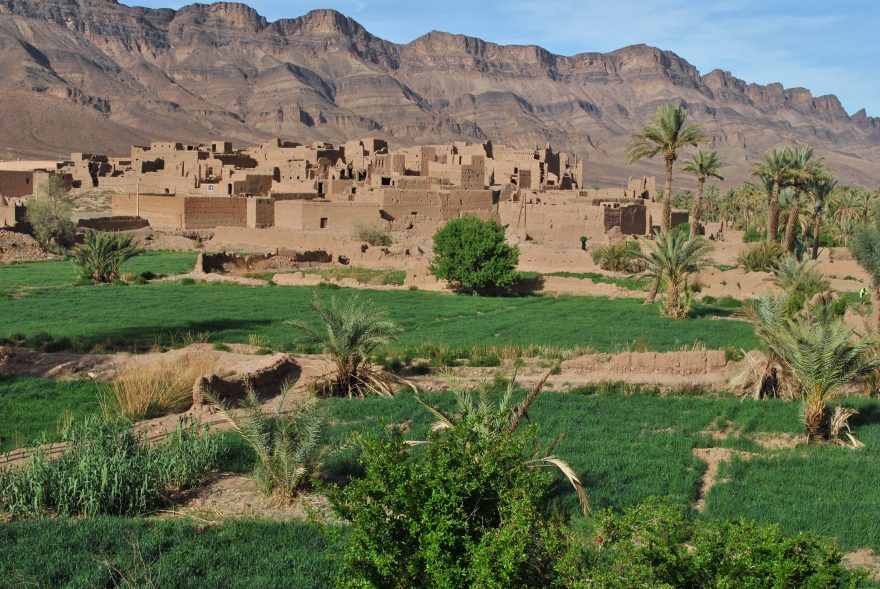 Kasba v povodí řeky Draa