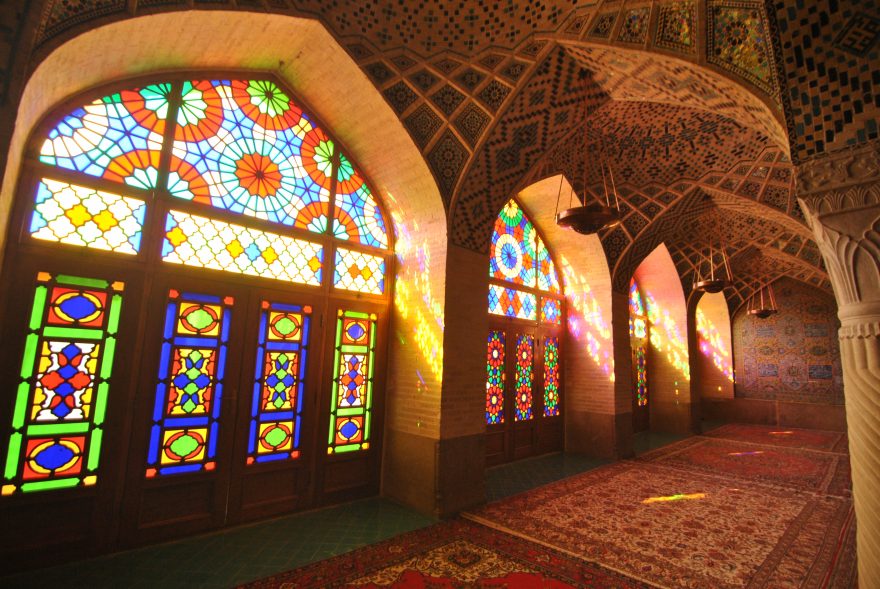 Růžová mešita v Šírázu