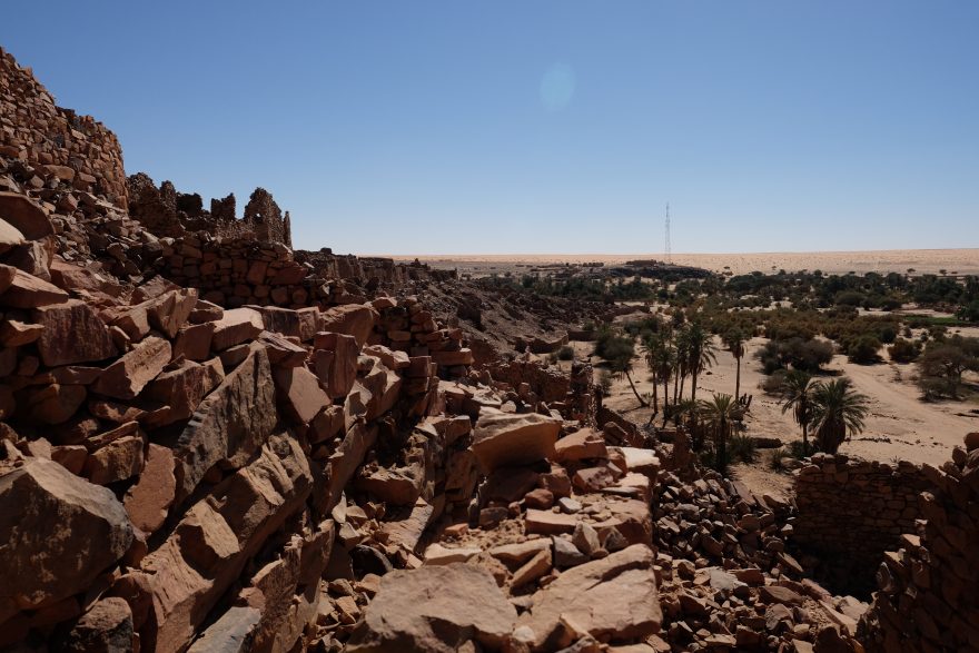 Zničené město Vadan