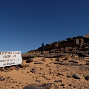 Pravěká lokalita v poušti