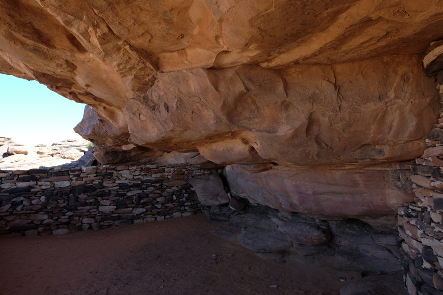 Pravěká lokalita v poušti