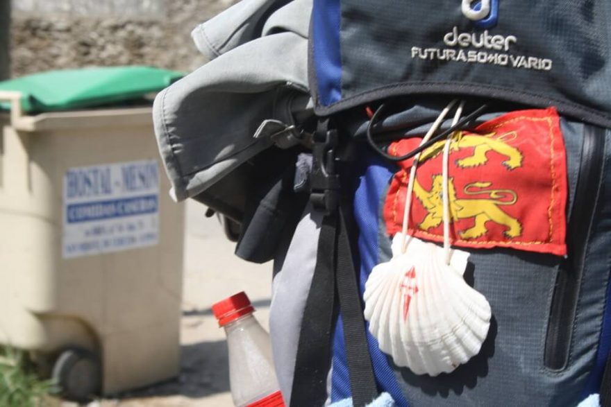Mušle nosí poutníci na batozích jako poznávací znamení