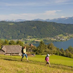 Lehká turistika v Korutanech