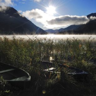 Romantická nálada v Korutanech.
