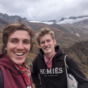 Pod ledovcem - z výletu na horu Chicón u Urubamby