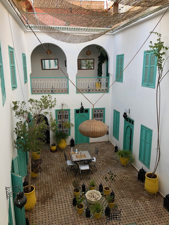 Tradiční riád mám celý pro sebe