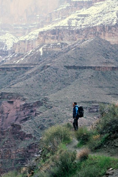 Pomalu stoupáme ke sněhové čáře