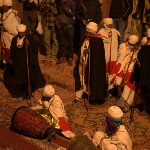 Noční vigilie v Lalibele