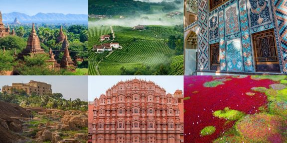 10 nejpozoruhodnějších míst nově připsaných na seznam UNESCO