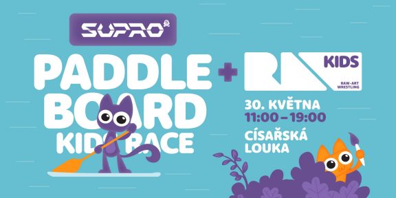 1. ročník DĚTSKÝCH SUPRO PADDLEBOARD závodů