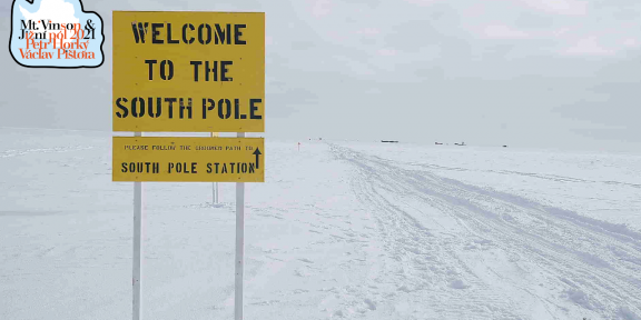 Konečně Antarktida VI. &#8211; Pozdrav z pólu