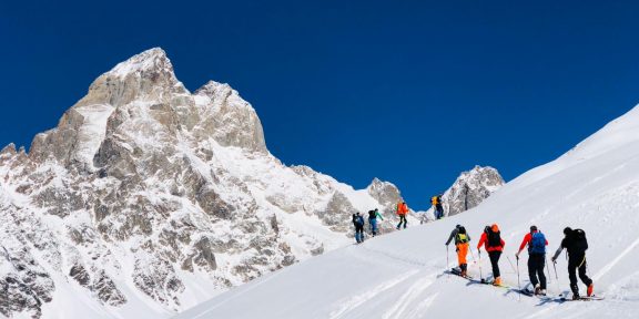 Pohostinná Svanetie na skialpech