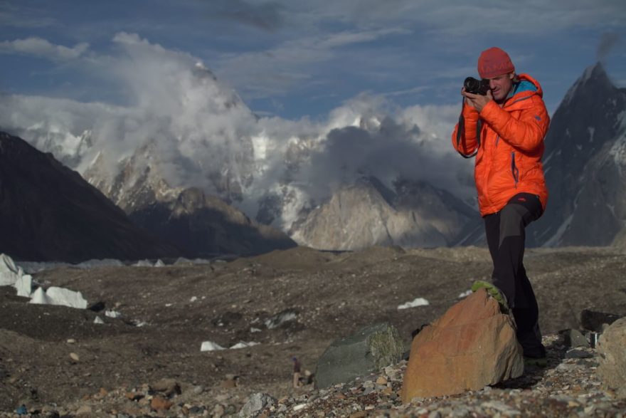 Film Mára jde do nebe obsahuje Markovi unikátní záběry ze všech pěti expedic na Gašerbrum I.