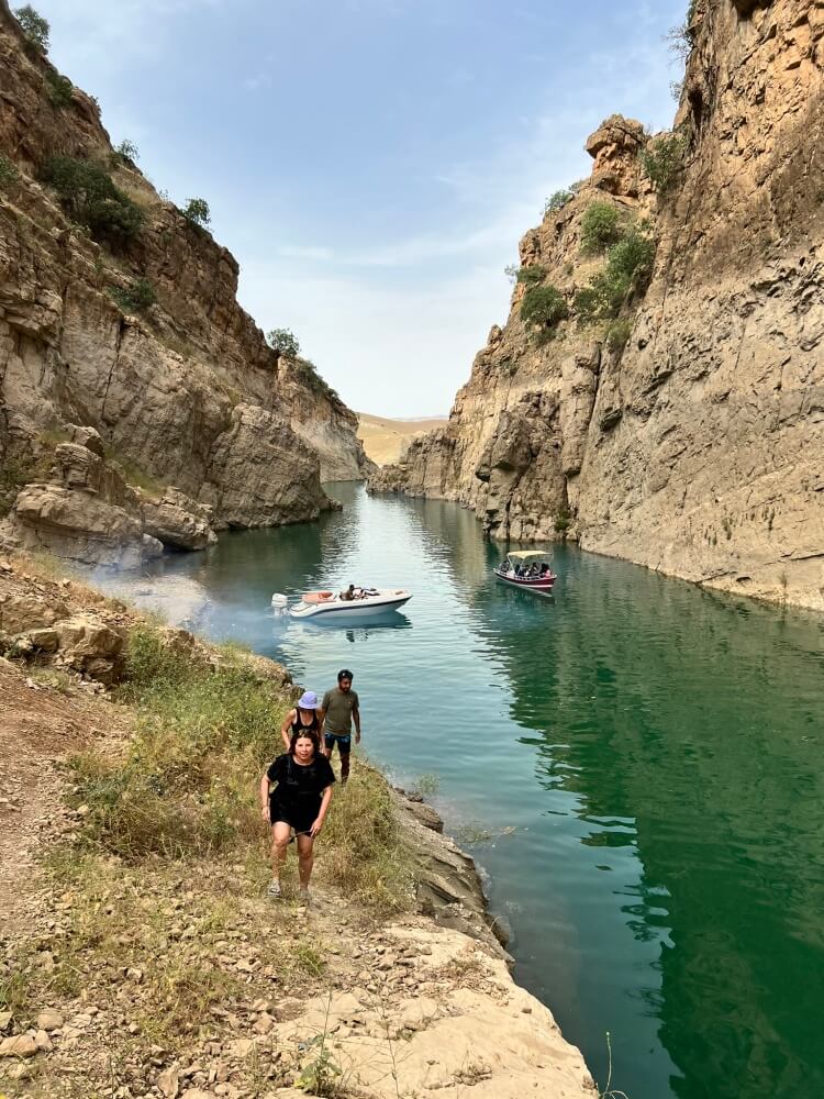 Jezero Dukan, irácký Kurdistán, Foto: CK Hamidi