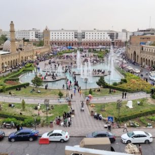 Centrum Irbílu, irácký Kurdistán, Foto: CK Hamidi