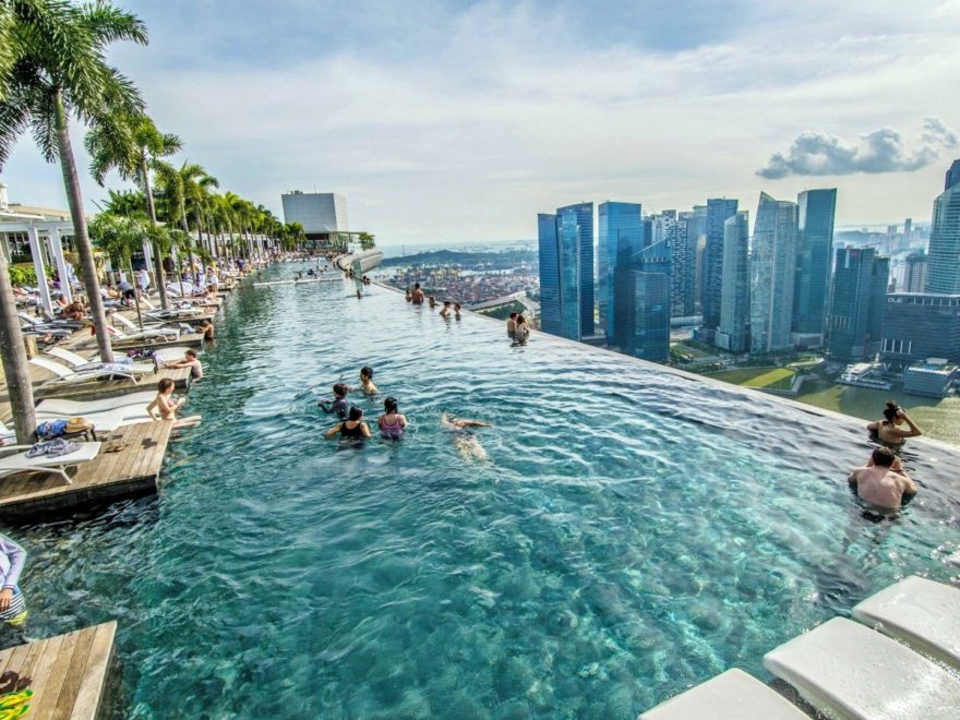 Infinity Pool, Marina Bay Sands, Singapur, Foto: Dana Morávková