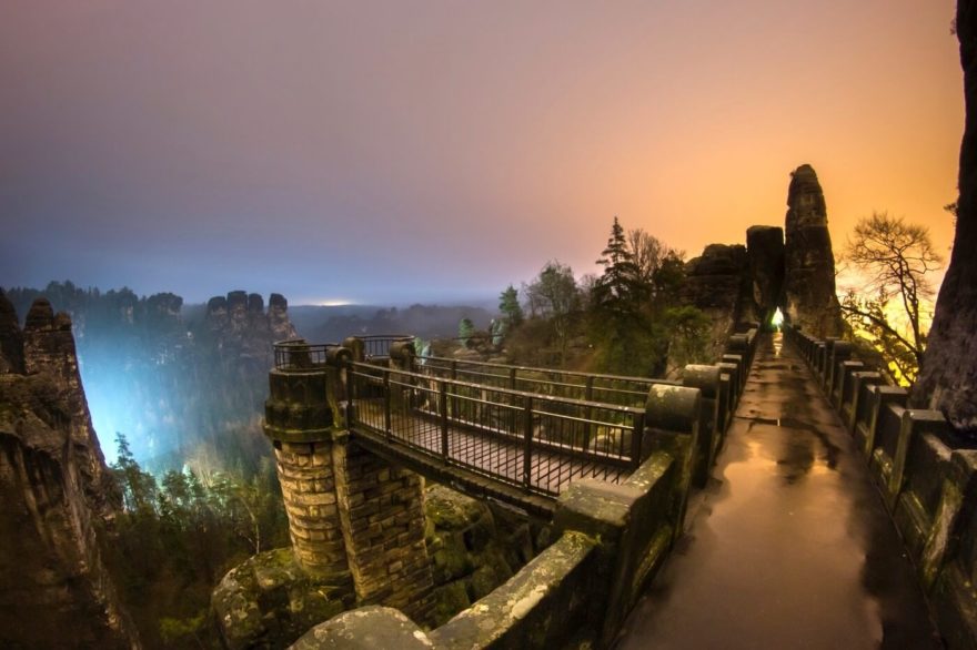 Skaliska Bastei, Národní park Saské Švýcarsko, Sasko, Foto: Deutsche Zentrale für Tourismus