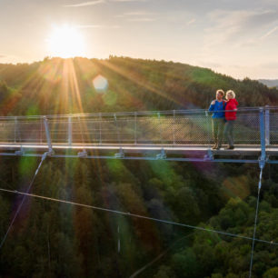 Národní park Hunsrück-Hochwald protíná dálková stezka Saar-Hunsrück-Steig, která vede ze 70 % po lesních cestách, Foto: dam.germany.travel