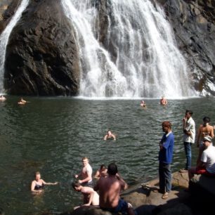 Vodopád Dúdshagar, Goa, Indie, autor: Richard Šedý