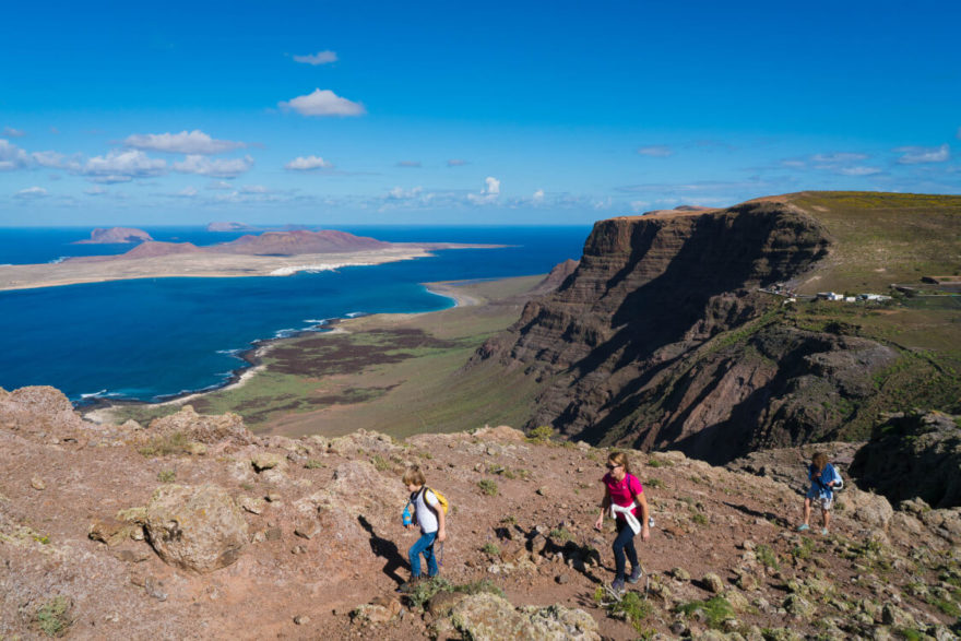 Haria, Vistas Risco Famara, Chinijo, Kanárské ostrovy, autor: Turismo Lanzarote