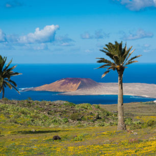 Haria, Vistas Risco Famara, Chinijo, Kanárské ostrovy, autor: Turismo Lanzarote