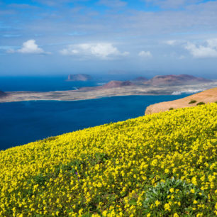 Haria, Vistas Risco Famara, Chinijo, Kanárské ostrovy, autor: Turismo Lanzarote