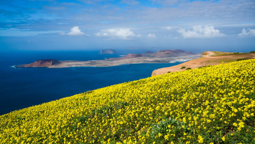 Haria, Vistas Risco Famara, Chinijo, Kanárské ostrovy, autor: Turismo Lanzarote