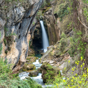 Cascada de la Calavera na řece Borosa, Sierras de Cazorla, Andalusie, autor: Michal Kroužel
