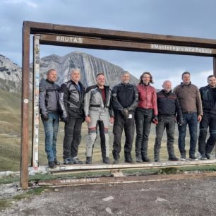Čeští motorkáři v pohoří Durmitor, autor: Jan Prokeš