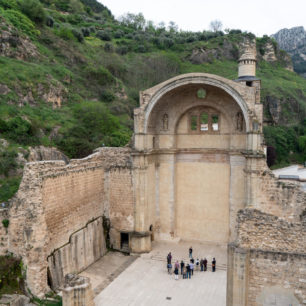Nedostavěný a pobořený kostelu Santa María v Cazorle, Sierras de Cazorla, Andalusie, autor: Michal Kroužel
