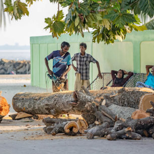 Takové normální odpoledne, Vashafaru, Haa Alif, Maledivy, foto: Lucie Mohelníková