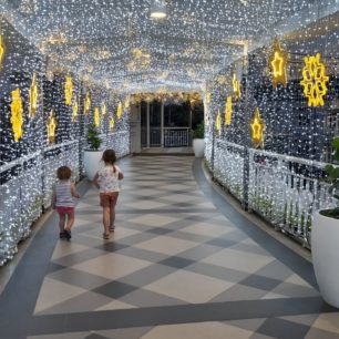 Vánoční výzdoba v Hua Hin, Thajsko, autor: Jan Prokeš